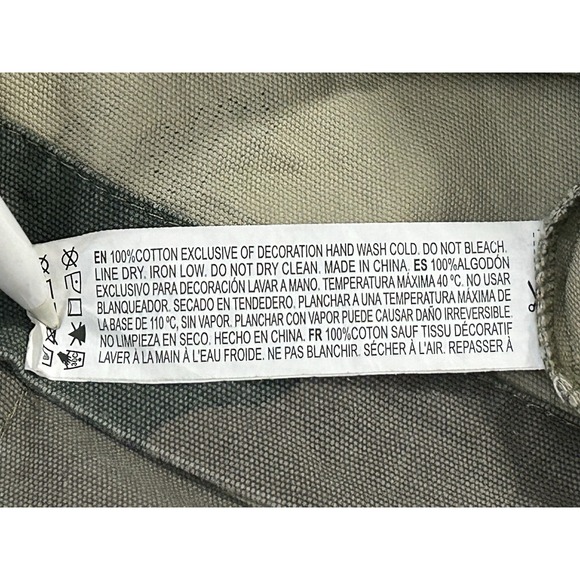 Camouflage Women's Oversized‎ Shirt Jacket Shacket Women's Small 100% Cotton - Picture 7 of 14